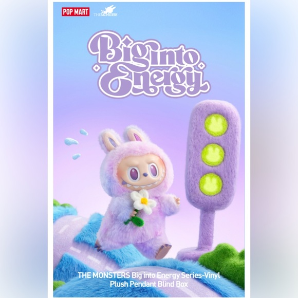 Pop Mart Big Into Energy Collectible Keychain /Bag Charm Box Is Not Open-Luck - Picture 8 of 15